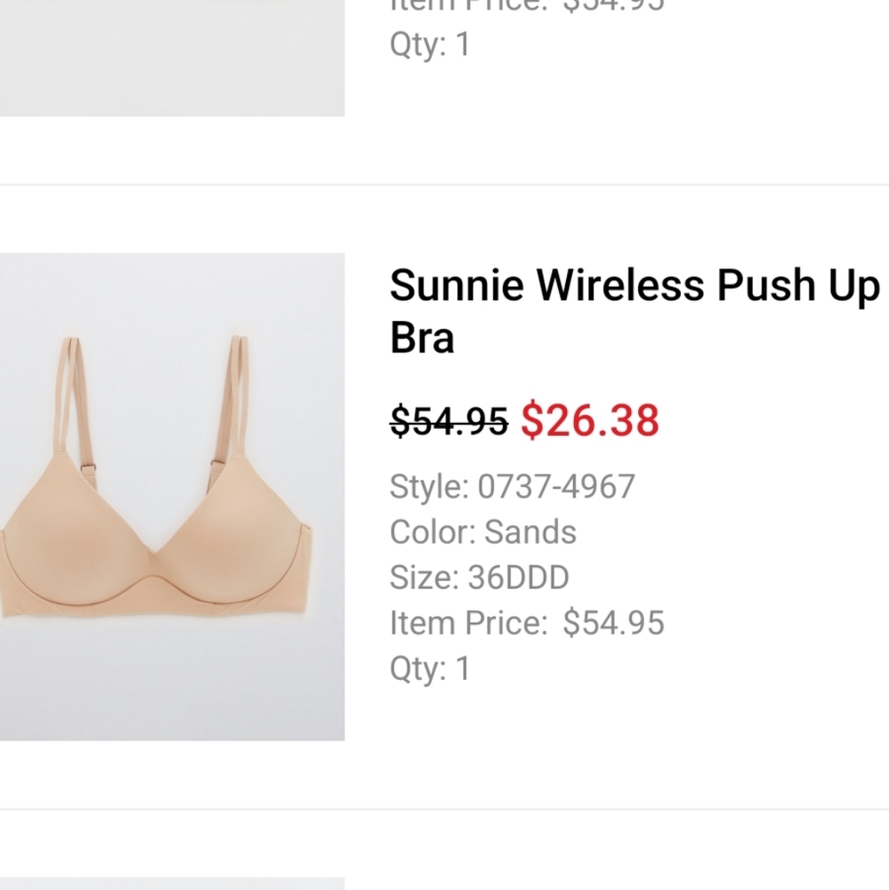 Sunnie Wireless Push Up Bra in Sands